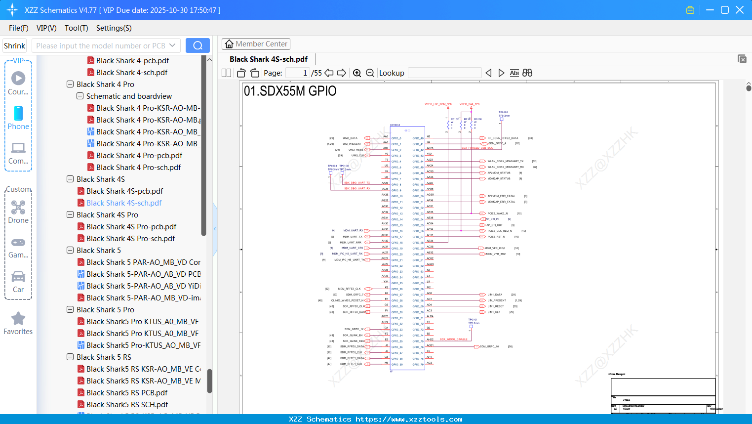 Xiaomi Black Shark 4S-sch